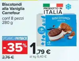 Carrefour Biscotondi alla Vaniglia Carrefour offerta