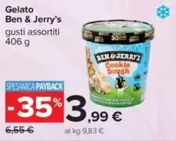 Gelato Ben & Jerry's gusti assortiti