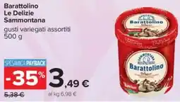Carrefour Barattolino Le Delizie Sammontana offerta