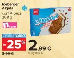Carrefour Iceberger Algida offerta