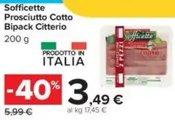Carrefour Sofficette Prosciutto Cotto Bipack Citterio offerta
