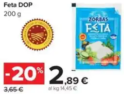 Carrefour Feta DOP offerta