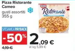 Carrefour Pizza Ristorante Cameo offerta