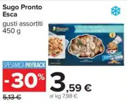 Carrefour Sugo Pronto Esca offerta