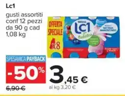 Carrefour Lc1 gusti assortiti offerta