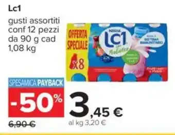 Carrefour Lc1 gusti assortiti offerta