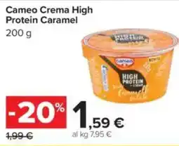 Carrefour Cameo Crema High Protein Caramel offerta