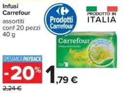 Carrefour Infusi Carrefour offerta