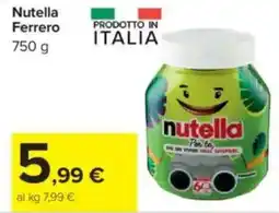Carrefour Nutella Ferrero offerta