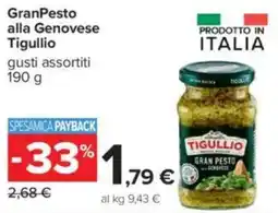 Carrefour GranPesto alla Genovese Tigullio offerta