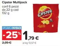 Carrefour Cipster Multipack offerta