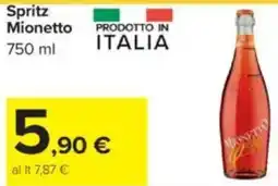 Carrefour Spritz Mionetto offerta