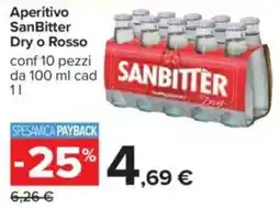 Carrefour Aperitivo SanBitter Dry o Rosso offerta