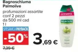Carrefour Bagnoschiuma Palmolive offerta