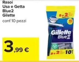 Rasoi Usa e Getta Blue2 Gilette