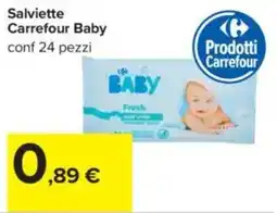 Carrefour Salviette Carrefour Baby offerta