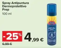 Carrefour Spray Antipuntura Dermoprotettivo Prep offerta