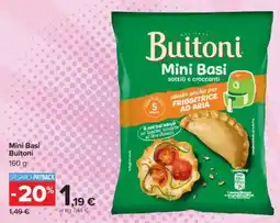 Carrefour Mini Basi Buitoni offerta