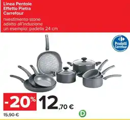 Carrefour Linea Pentole Effetto Pietra Carrefour offerta