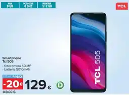Carrefour Smartphone Tcl 505 offerta