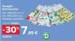 Carrefour Tovaglia Antimacchia offerta