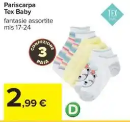 Carrefour Pariscarpa Tex Baby offerta