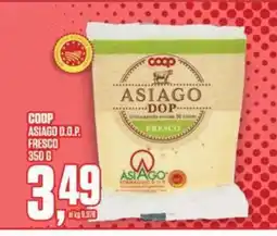Coop Coop asiago d.o.p. fresco offerta