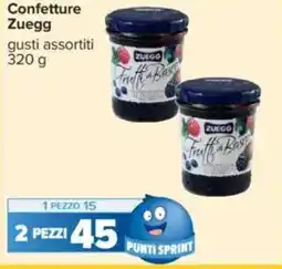 Carrefour Confetture Zuegg offerta