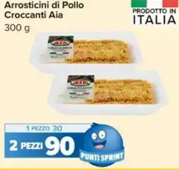 Carrefour Arrosticini di Pollo Croccanti Aia offerta