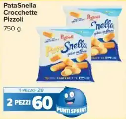 Carrefour PataSnella Crocchette Pizzoli offerta