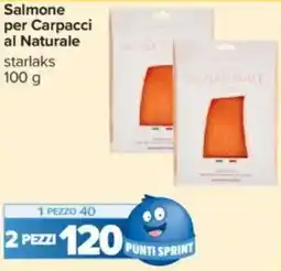 Carrefour Salmone per Carpacci al Naturale offerta