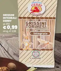 Famila Grissini integrali DERBY offerta