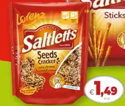 Famila LORENZ SALTLETTS SEEDS CRACKER offerta