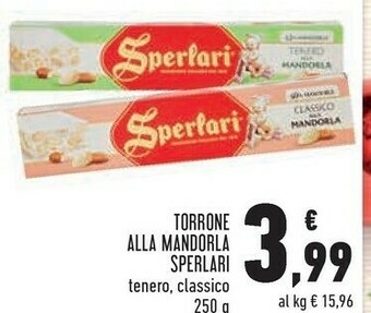 Torrone classico alla mandorla 250 g(ml)