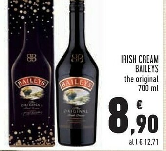 The original irish cream liqueur liquore 0,7 l cremoso