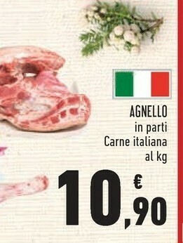 Agnello in parti