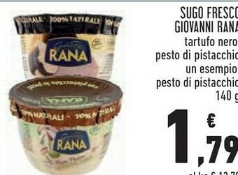 Giovanni rana - pesto di pistacchio 140 g(ml)