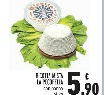 Conad Margherita Ricotta mista la pecorella con panna offerta