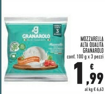 Conad Margherita Mozzarella 100 g 200 g(ml) offerta