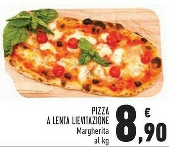 Pizza a lenta lievitazione margherita
