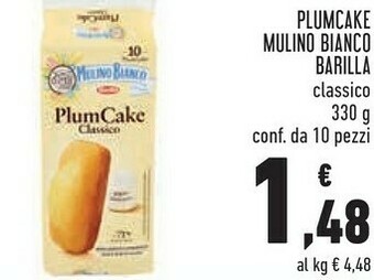 Conad Margherita Plumcake classico 330 g(ml) offerta