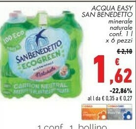 Acqua minerale naturale 1000 g(ml)