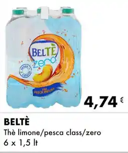 Iper Tosano Beltè Thè limone/pesca class/zero offerta