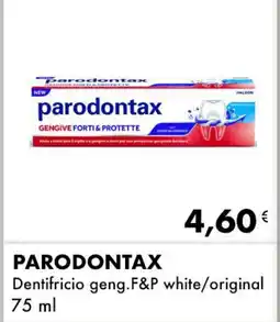 Iper Tosano Parodontax Dentifricio geng. F&P white/original offerta