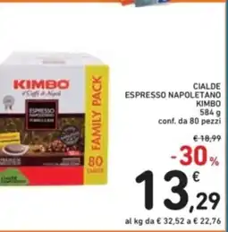 Spazio Conad Cialde espresso napoletano kimbo offerta