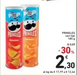 Spazio Conad Pringles vari tipi offerta