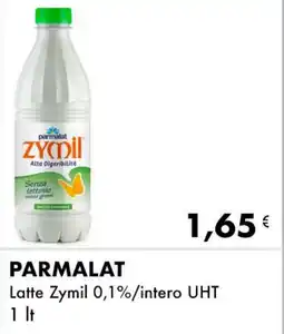 Iper Tosano PARMALAT Latte Zymil 0,1%/intero UHT offerta