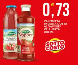 Vantaggio Cash&Carry Valfrutta passata cotta al vapore/ vellutata offerta