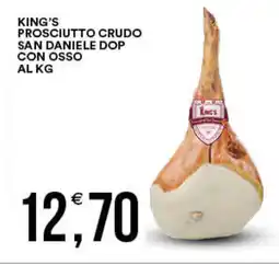 Vantaggio Cash&Carry King's prosciutto crudo san daniele dop con osso offerta