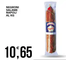 Vantaggio Cash&Carry Negroni salame napoli offerta